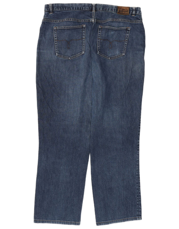 Женские зауженные джинсы Ralph Lauren США 18 2XL W40 L28 Синий хлопок
