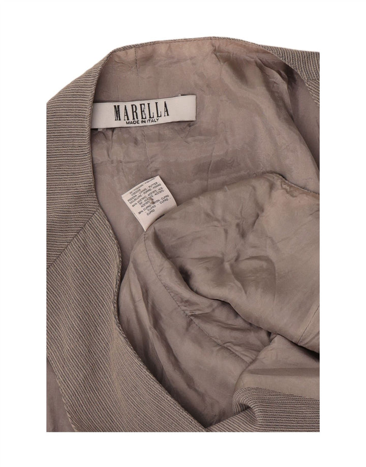 Женский жилет Marella UK 12 Средний Серый