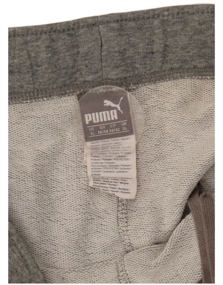 Мужские спортивные шорты Puma XL серые, хлопок