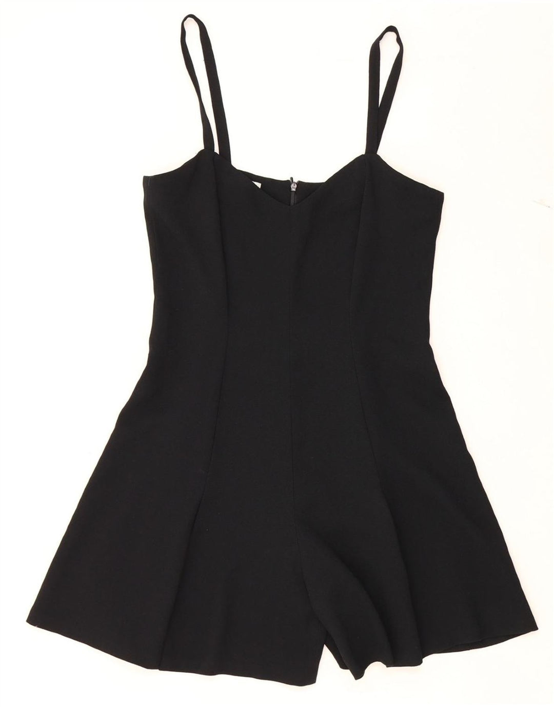 LOUIS LONDON Womens Playsuit EU 40 Medium Black Triacetate Vintage Louis London and Second-Hand Louis London from Messina Hembry 