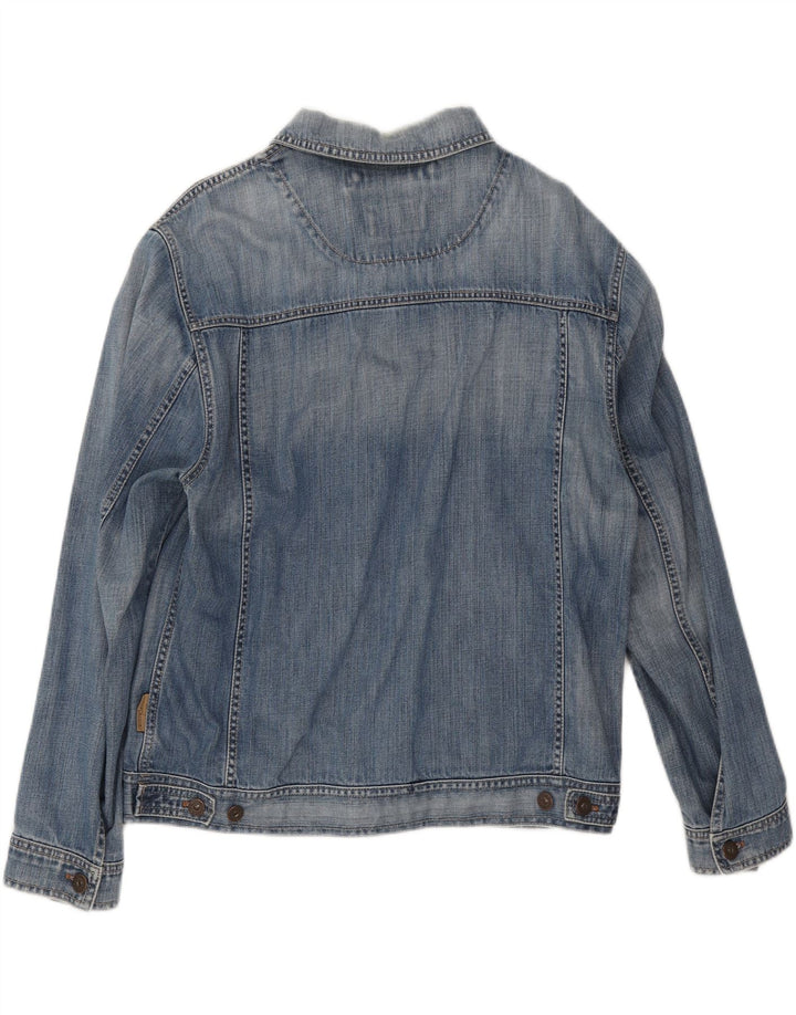 Мужская джинсовая куртка Camel Active UK 38, хлопок среднего синего цвета