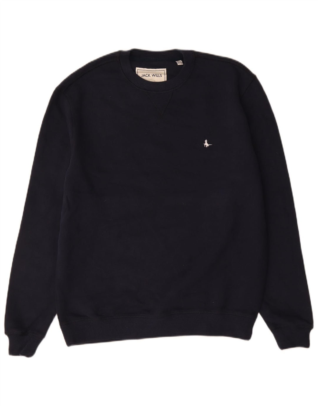 Мужской свитшот Jack Wills, маленький темно-синий хлопковый джемпер