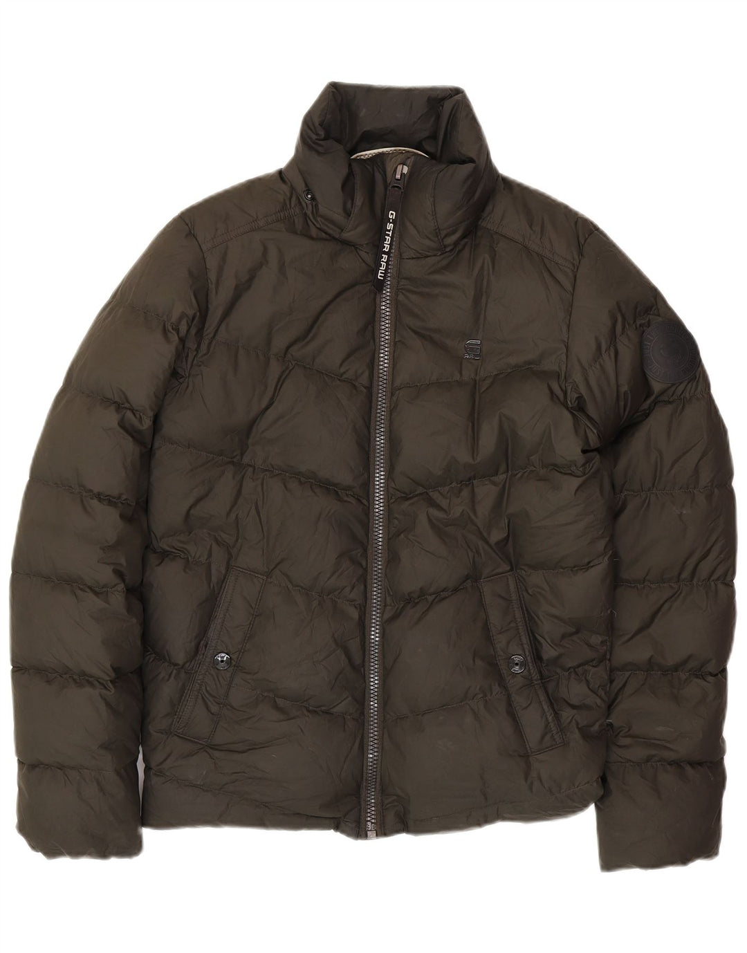 Мужская стеганая куртка свободного кроя G-STAR UK 34 XS хаки