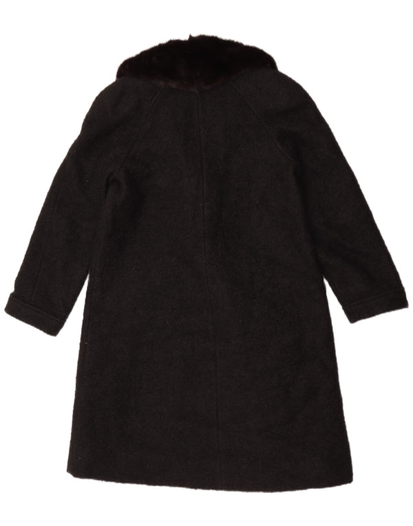 Prestige Womens Overcoat IT 42 Medium Black