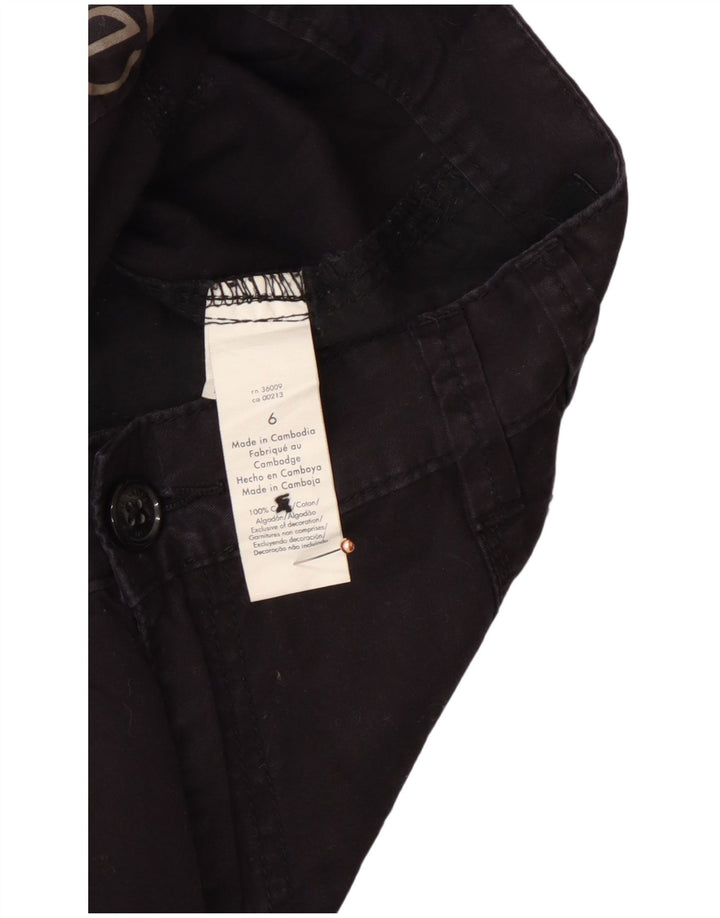 Женские шорты карго CALVIN KLEIN US 6 Medium W30, черный хлопок