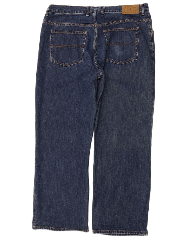 TOMMY HILFIGER Мужские прямые джинсы W40 L32 синие, хлопок
