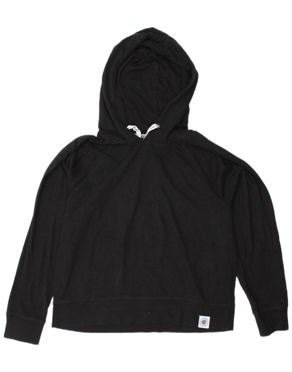 Женский джемпер с капюшоном DKNY UK 14, средний черный, хлопок