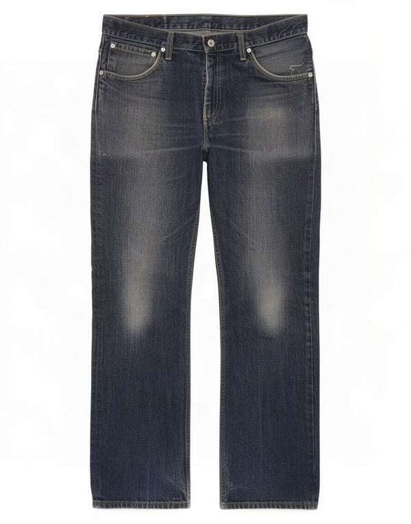 Мужские джинсы Levi's 507 Bootcut W34 L34 синие, хлопок
