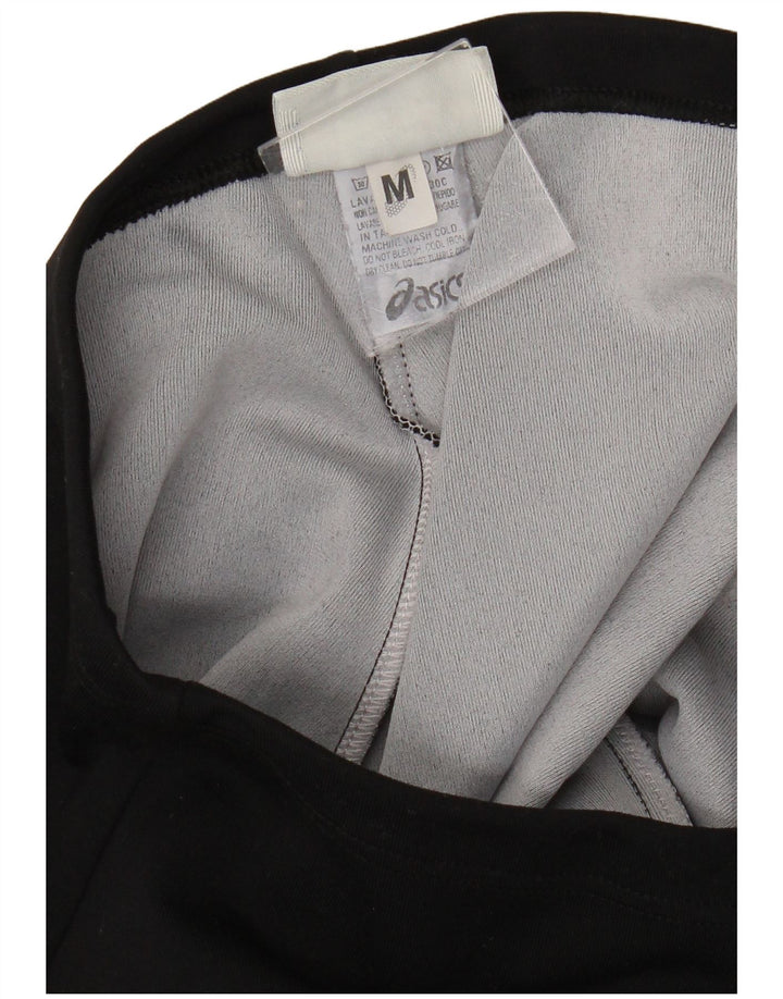 Женские спортивные брюки ASICS UK 12, средние, черные, полиамид