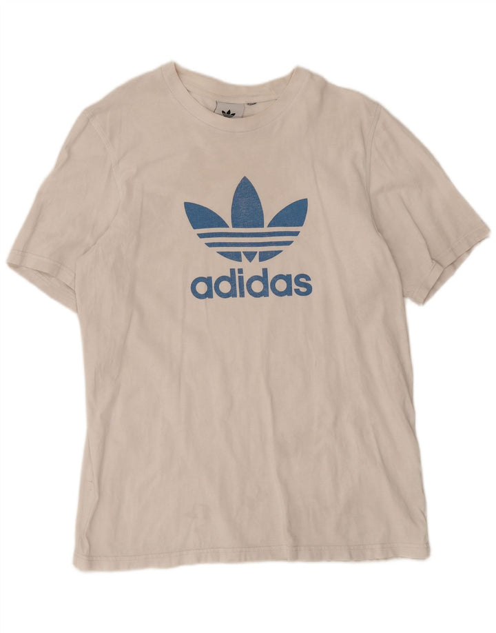 Мужская футболка с рисунком Adidas Top Medium White