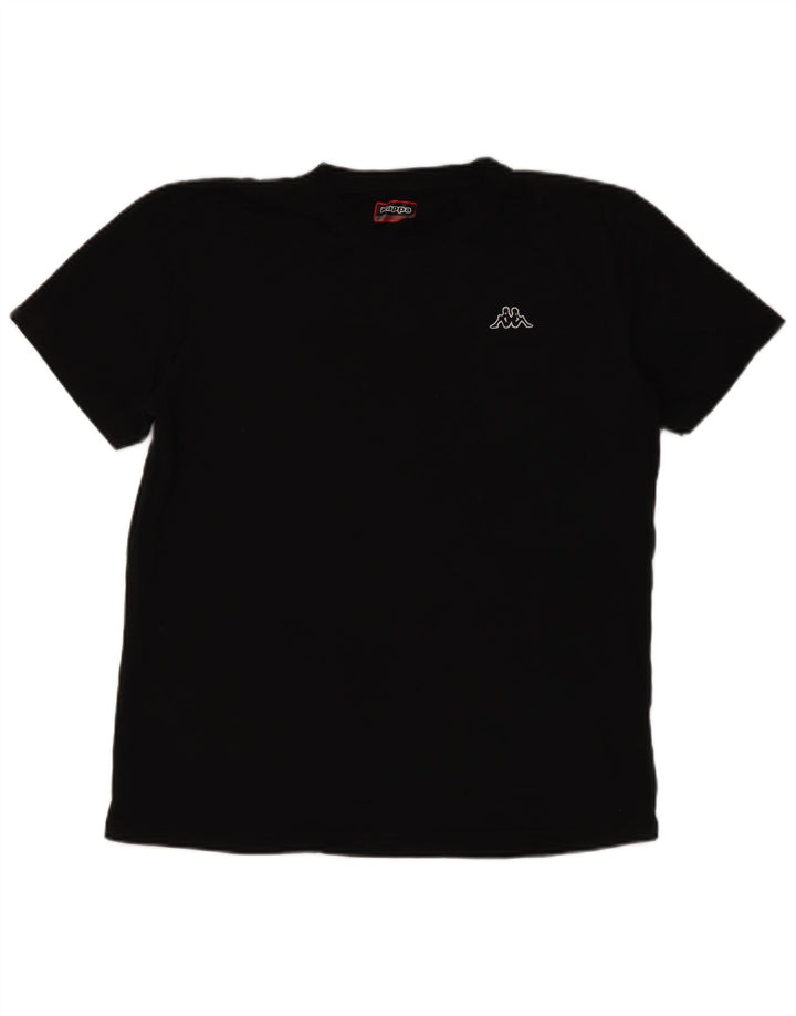 Женская футболка Kappa Top 2XL, черный хлопок