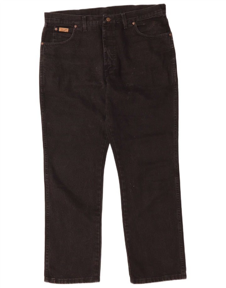 Джинсы мужские прямые Wrangler W28 L32 черные
