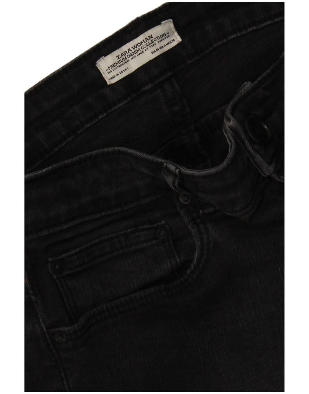 Женские джинсы скинни Zara EU 40 Medium W30 L27 Черные