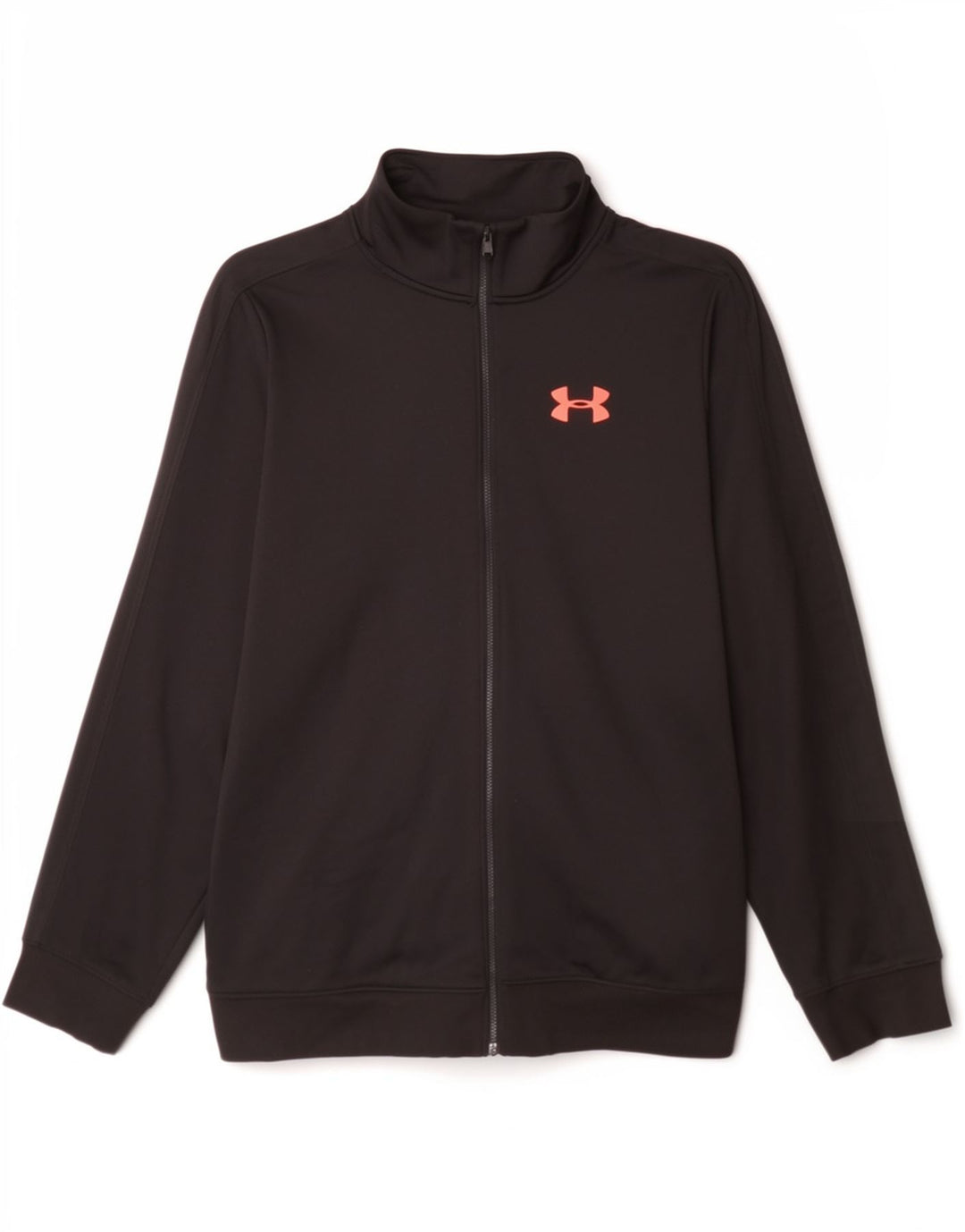 Спортивный костюм Under Armour для мальчиков, верхняя куртка, 14–15 лет, размер XL, черный полиэстер