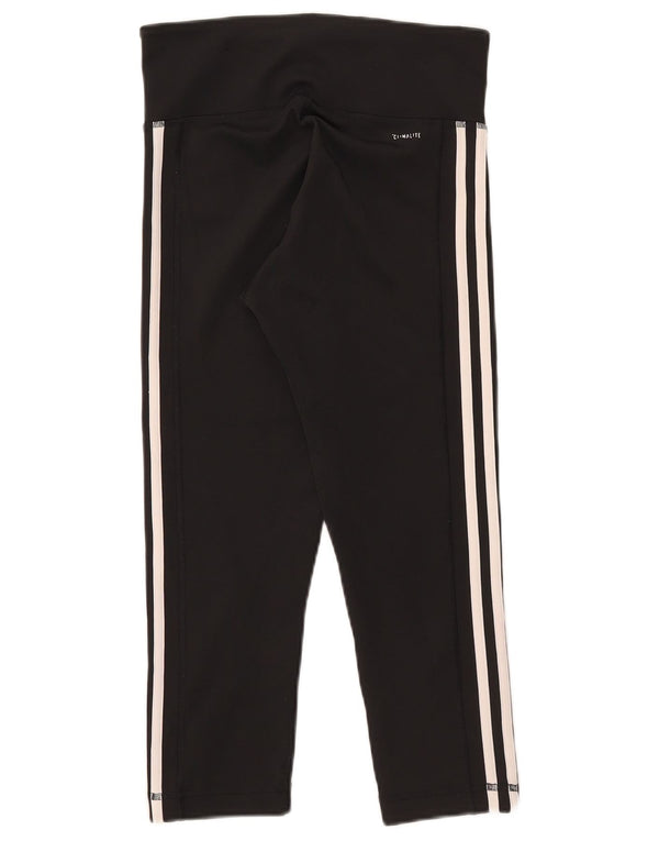 Женские леггинсы Adidas Climalite UK 8/10, маленькие черные из полиэстера
