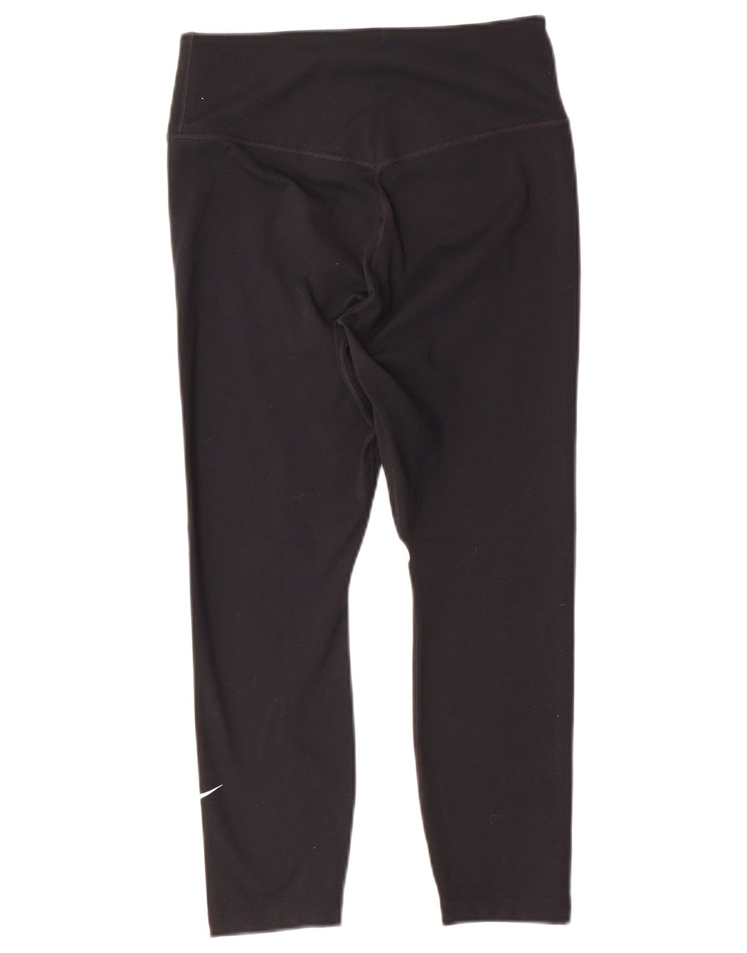 Женские леггинсы-капри NIKE Dri Fit UK 8, маленькие черные из полиэстера