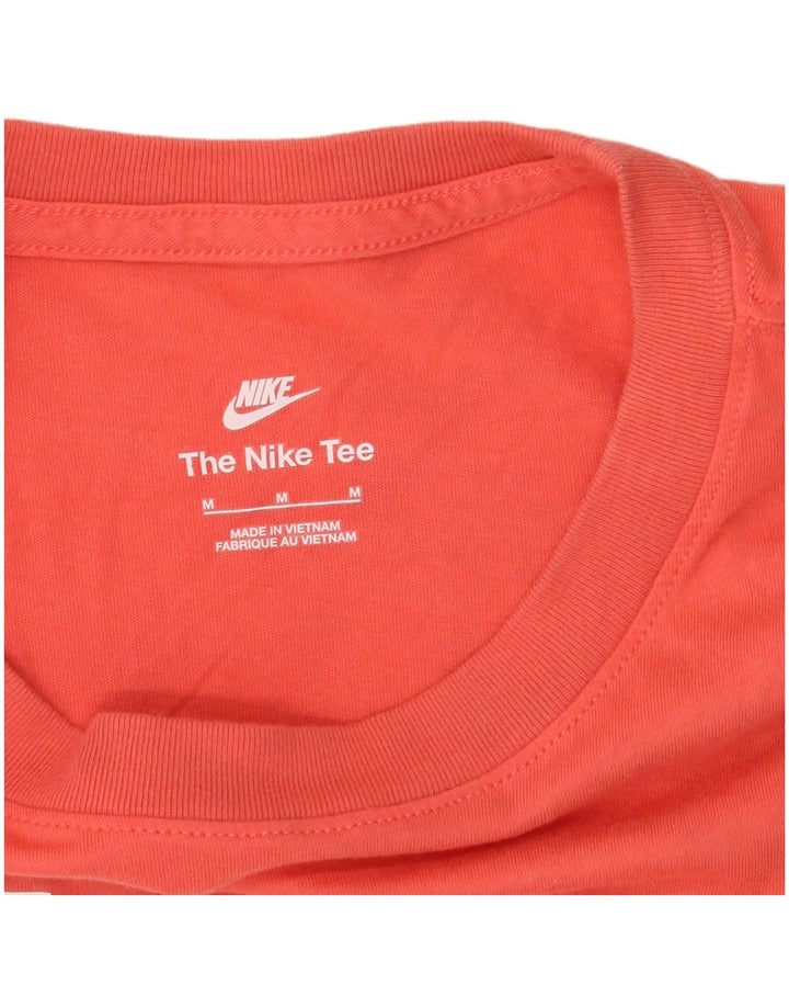 Женская футболка с рисунком Nike Top UK 14, средний оранжевый