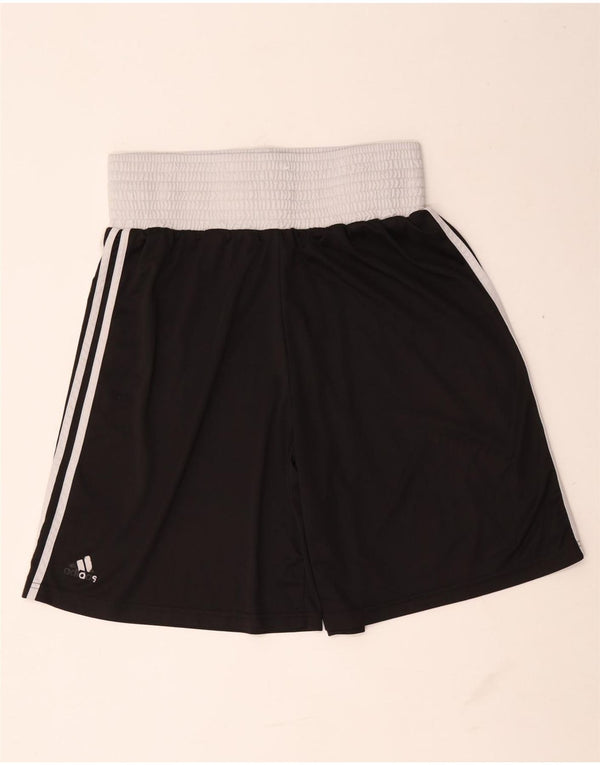 Мужские спортивные шорты Adidas с высокой талией XL, черные, полиэстер с цветными блоками