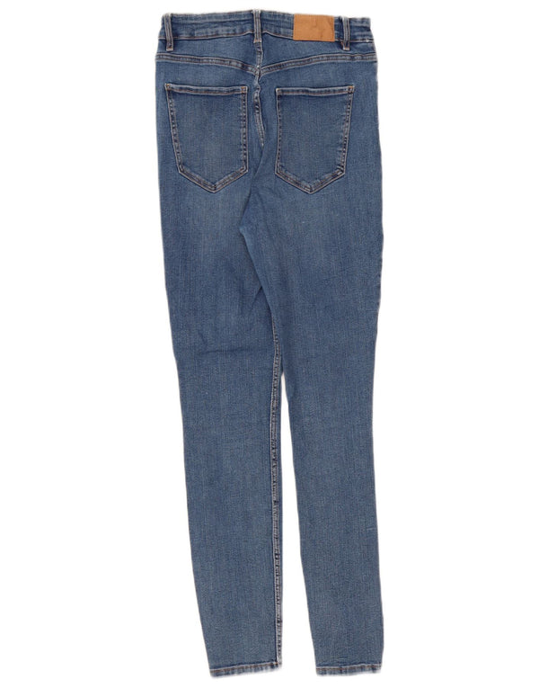 Женские джинсы скинни с высокой талией Zara EU 40 Medium W30 L28 Синие