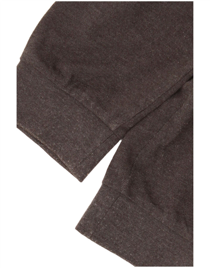 Мужская рубашка поло Fila с длинным рукавом 2XL, серый хлопок