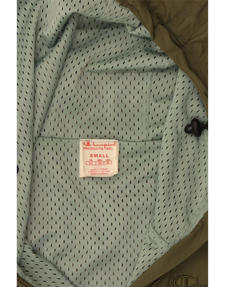 Женская дождевик оверсайз с капюшоном Champion UK 10, маленький цвет хаки