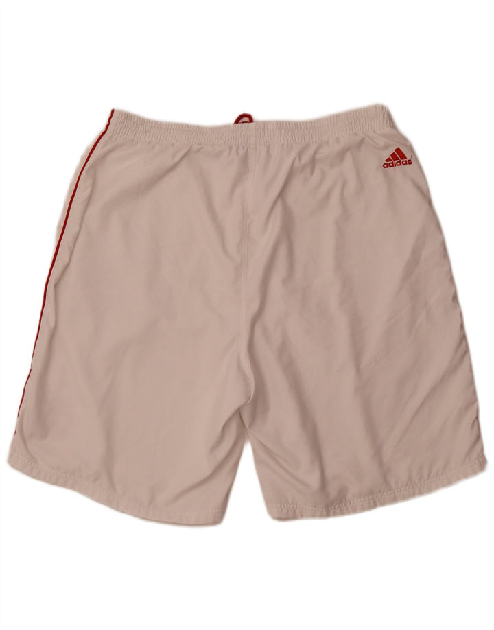 Мужские спортивные шорты Adidas XL из белого полиэстера