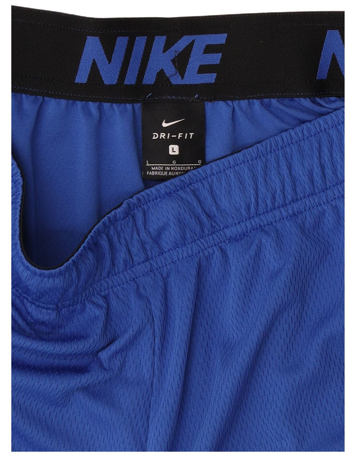 Мужские спортивные шорты Nike, большие синие