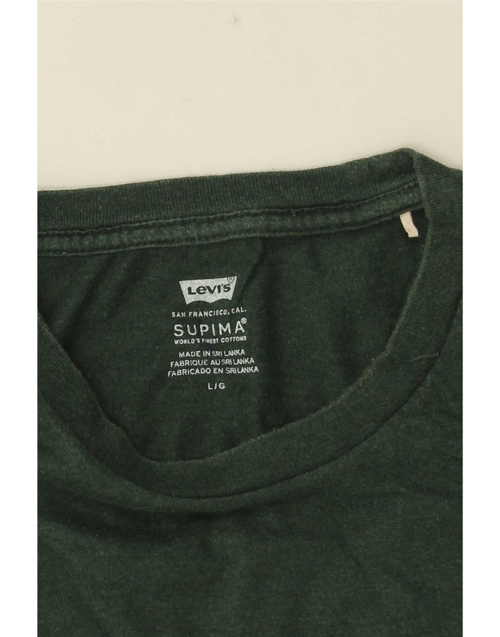 Мужская футболка Levi's, большая зеленая