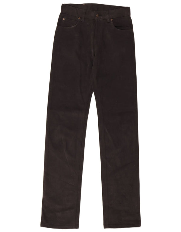 Мужские прямые джинсы Rifle W28 L34, черный хлопок