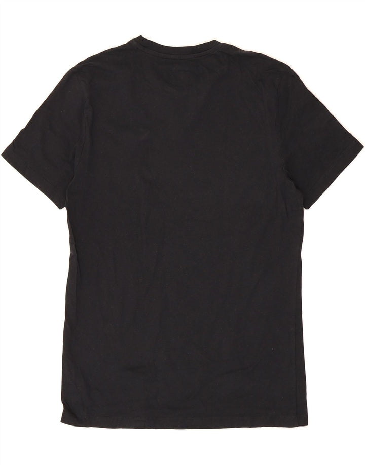 DIADORA Mens T-Shirt Top Medium Black Cotton Vintage Diadora and Second-Hand Diadora from Messina Hembry 
