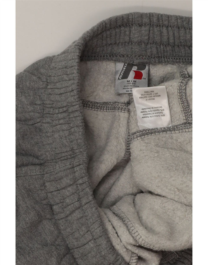 RUSSELL ATHLETIC Мужские спортивные брюки из хлопка среднего серого цвета