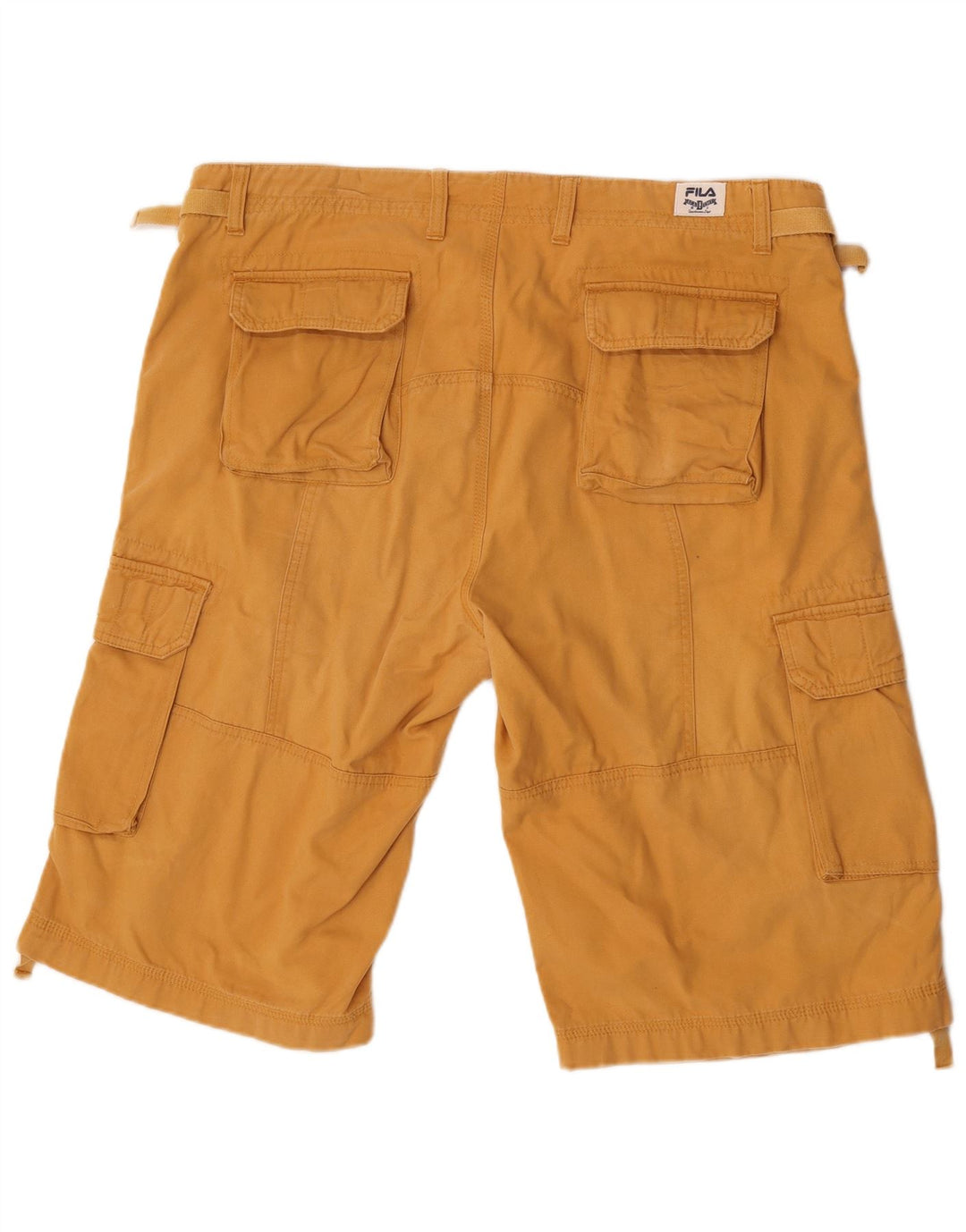 Мужские шорты-карго Fila W40 XL, желтые, хлопок