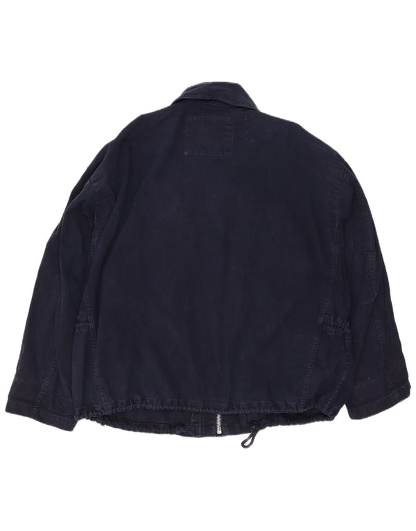 Energie Mens Loose Fit Utility Jacket UK 40 Large Navy Blue