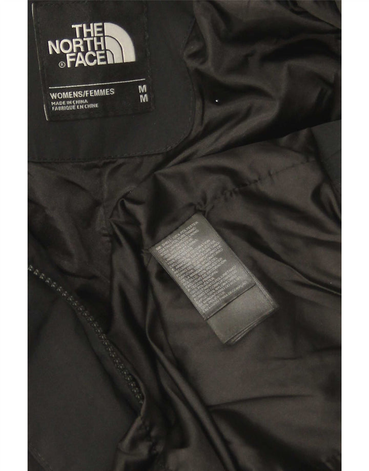 Женская парка с капюшоном The North Face UK 14, средний черный полиэстер
