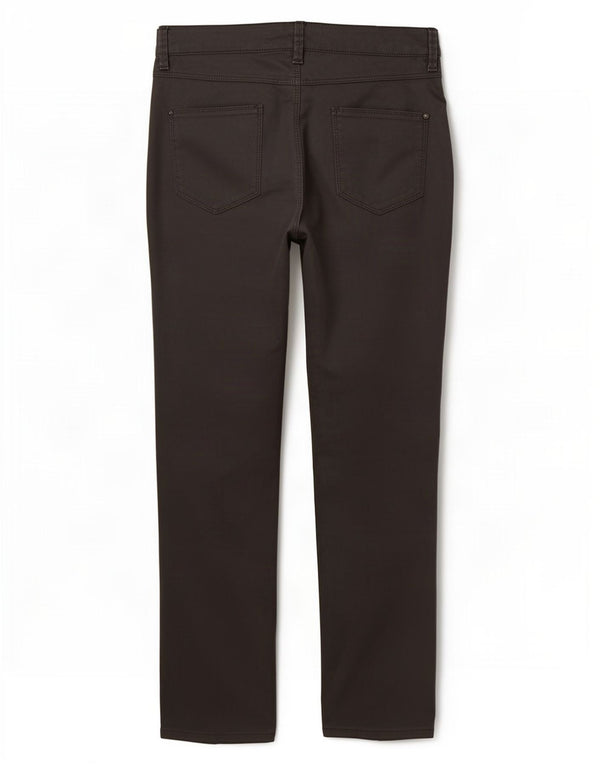Женские узкие джинсы Marks & Spencer UK 14, большие W32 L27, коричневые, хлопок