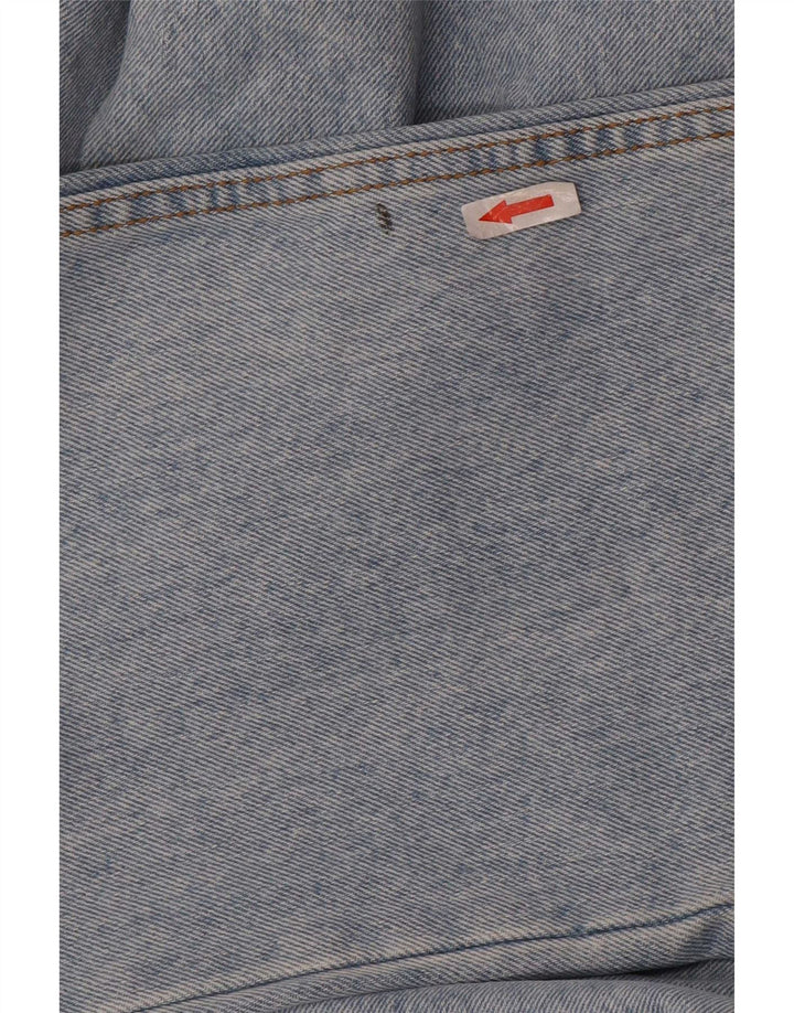 Мужские прямые джинсы Wrangler W36 L30 синие, хлопок