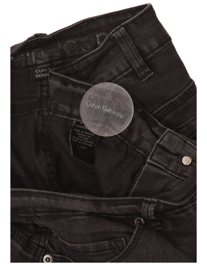 Женские джинсы скинни CALVIN KLEIN W34 L30 Серые