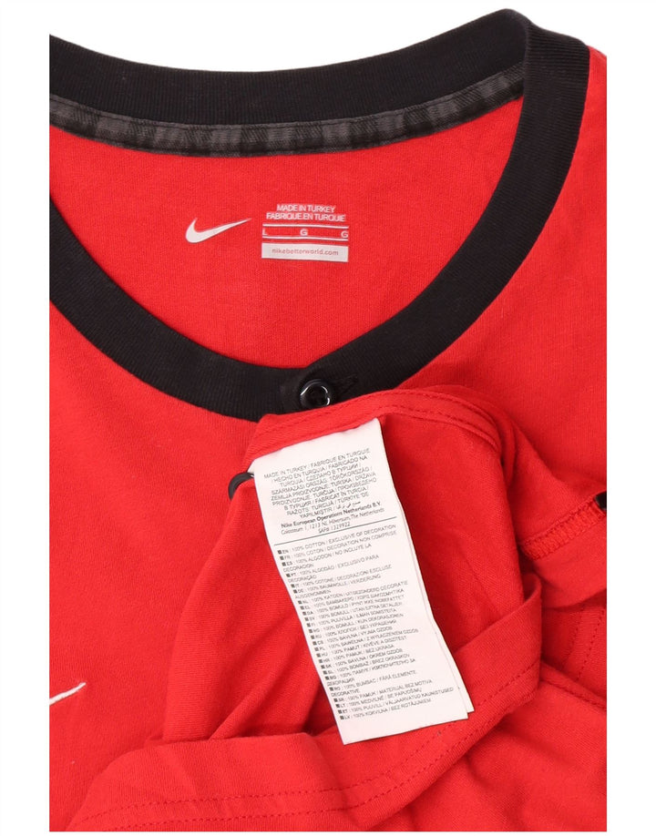 Большой красный хлопок Nike для мальчиков 12–13 лет