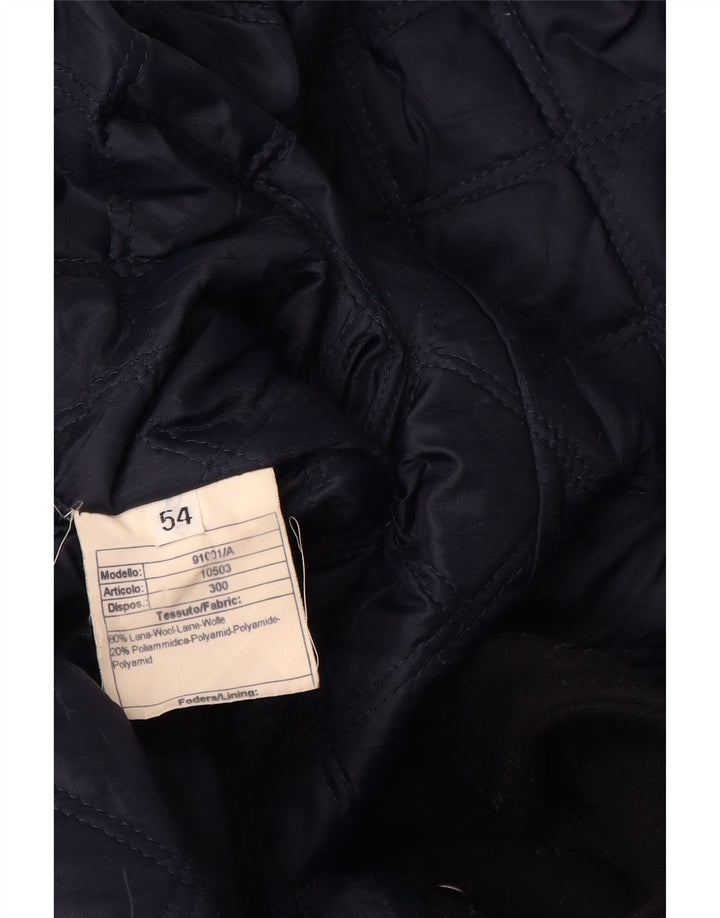 Мужское бушлат Marina Yachting IT 54 2XL Темно-синий Шерстяной