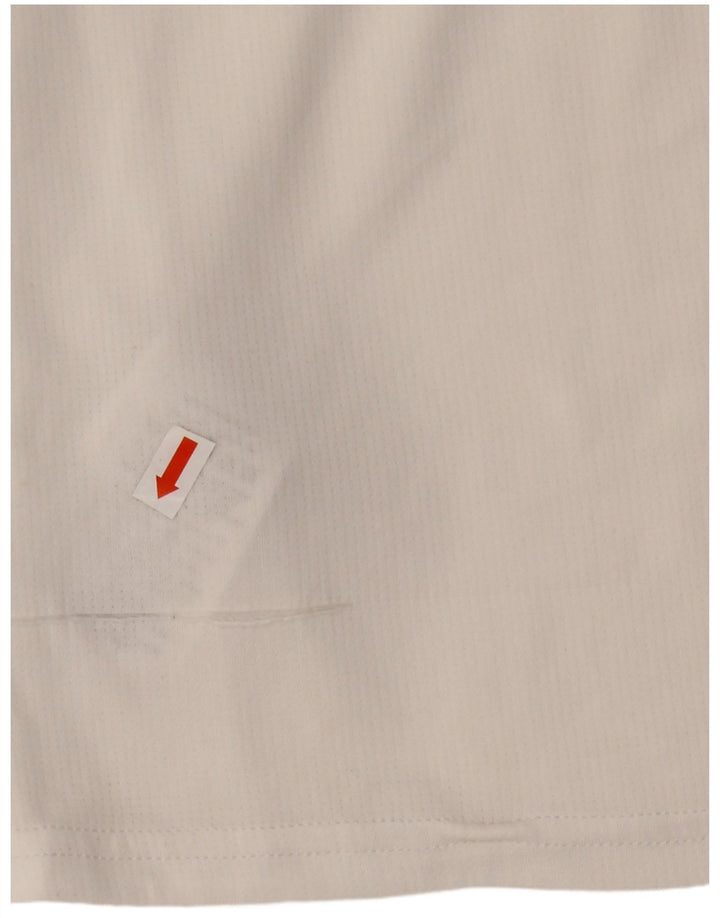 Мужская футболка ADIDAS Climacool, маленький белый полиэстер