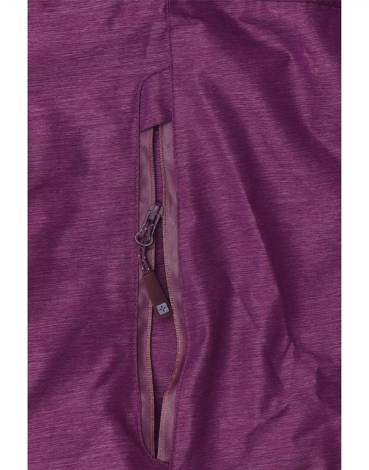 MOUNTAIN WAREHOUSE Женская куртка-дождевик UK 14, средний фиолетовый с цветными блоками