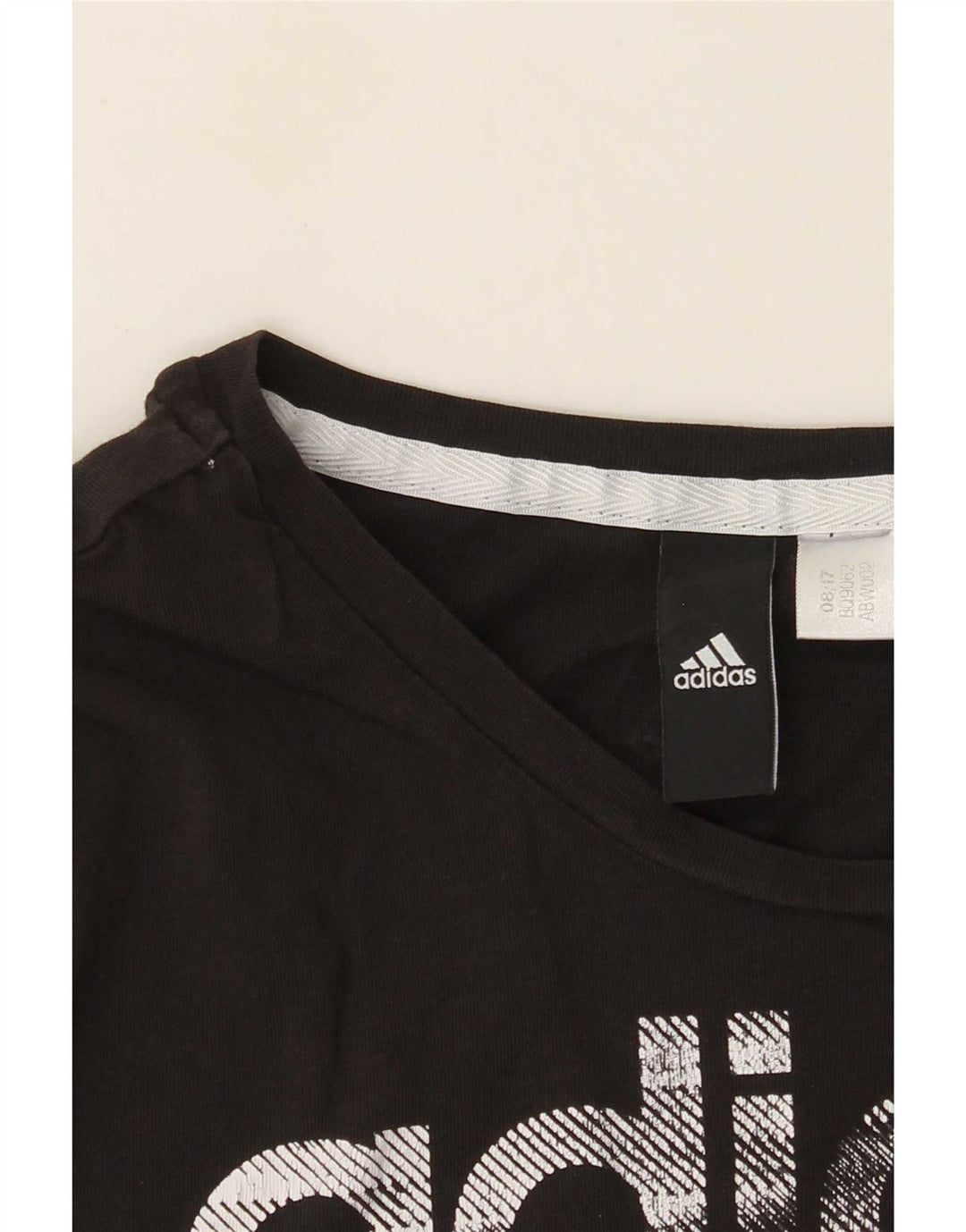Женская футболка с рисунком Adidas Top UK 12, средний черный