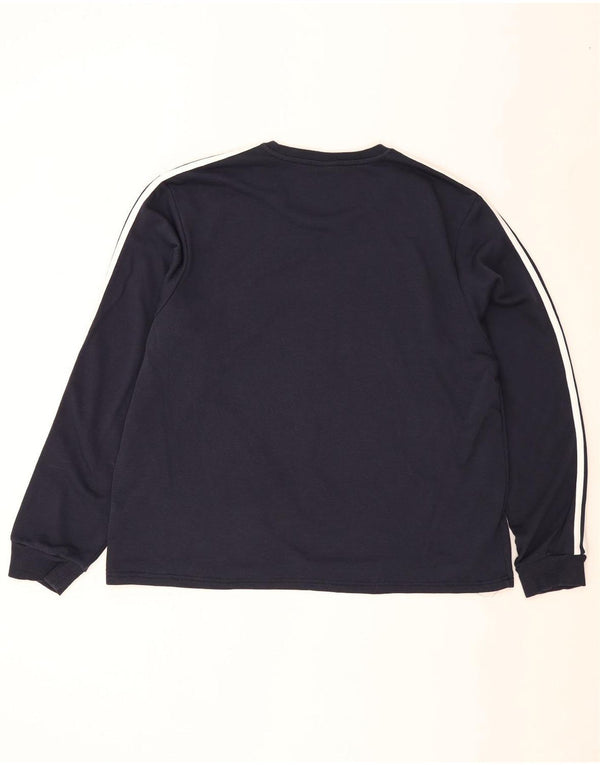 Мужской свитер Adidas Jumper 2XL Темно-синий хлопок