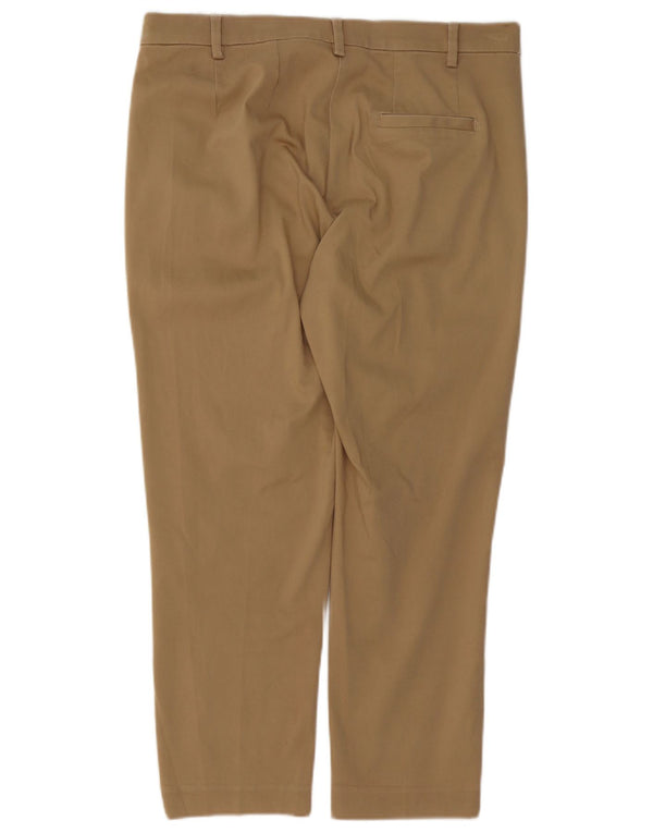 Женские укороченные брюки Marks & Spencer The Mia UK 14, большие W34 L25, бежевые