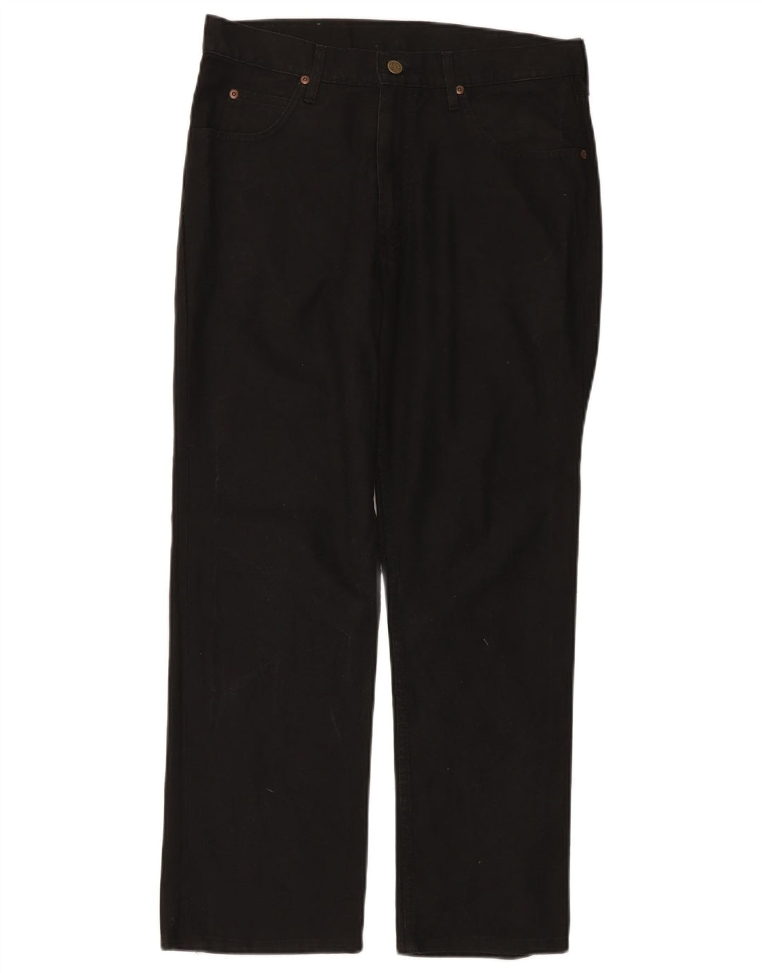 Мужские прямые джинсы Lee W33 L28, черный хлопок