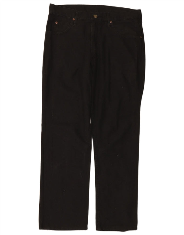 Мужские прямые джинсы Lee W33 L28, черный хлопок