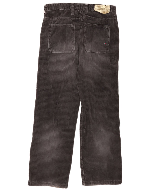 Мужские вельветовые брюки Tommy Hilfiger W34 L34, серый хлопок