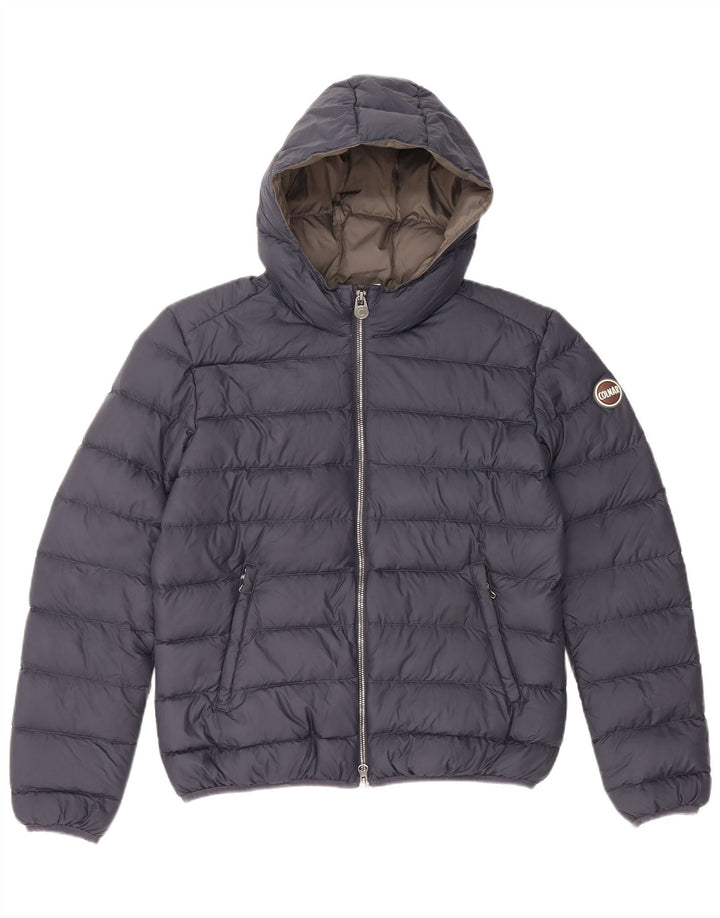 Colmar Женская утепленная куртка с капюшоном IT 44 Средний синий полиэстер