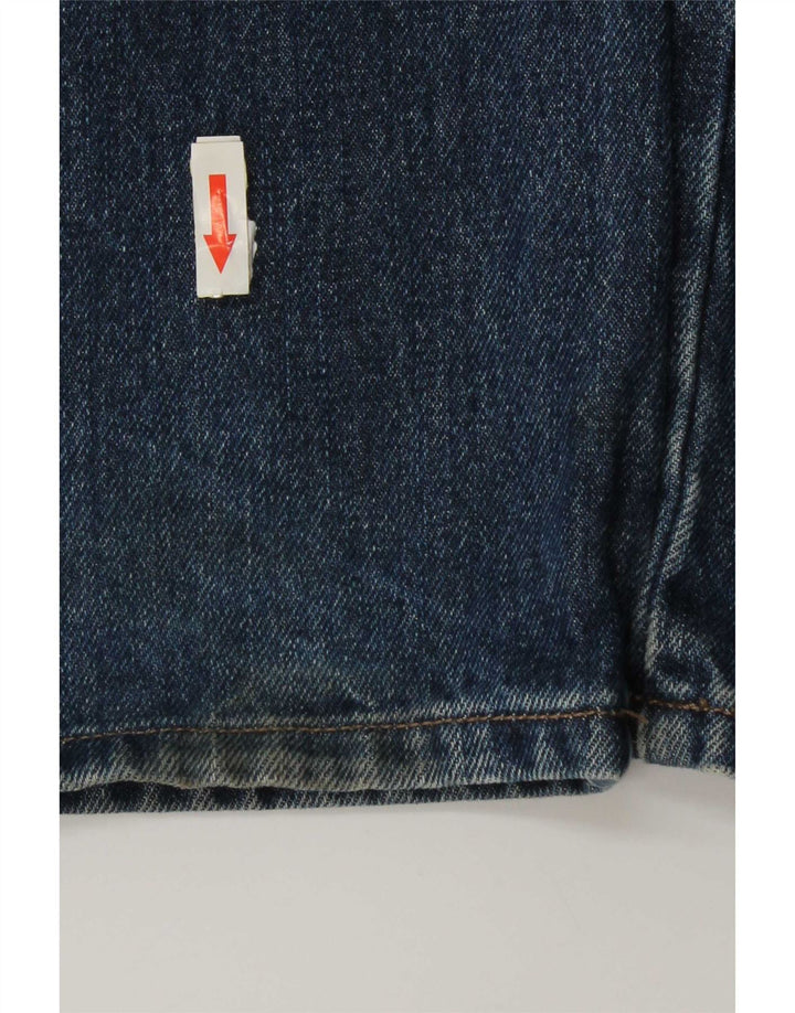 Мужские прямые джинсы Wrangler стандартного кроя W36 L34, синие, хлопок