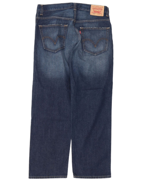 Мужские прямые джинсы свободного кроя Levi's 559 W34 L30 темно-синие, хлопок
